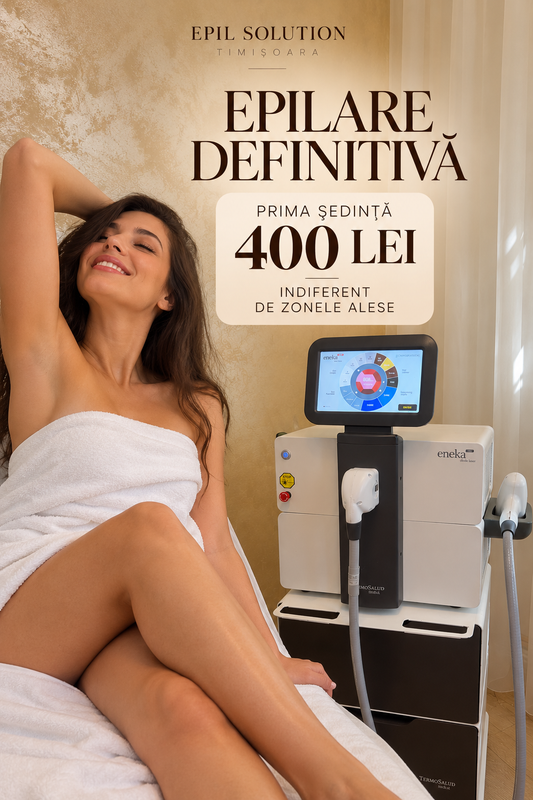Prima ședință Epilare Definitivă Full Body – 400 lei